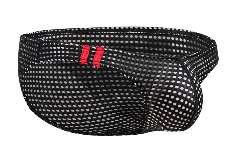 Slip da uomo Estate Traspirante Fori Intimo U Convesso Sottile Vita bassa Slip intimo da uomo Slip Mutande Calzoncillos