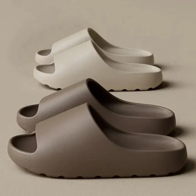 Scarpe da casa unisex Sandali scorrevoli con piattaforma morbida e antiscivolo per donna Uomo Pantofola da bagno per doccia esterna interna per adulto — image 2