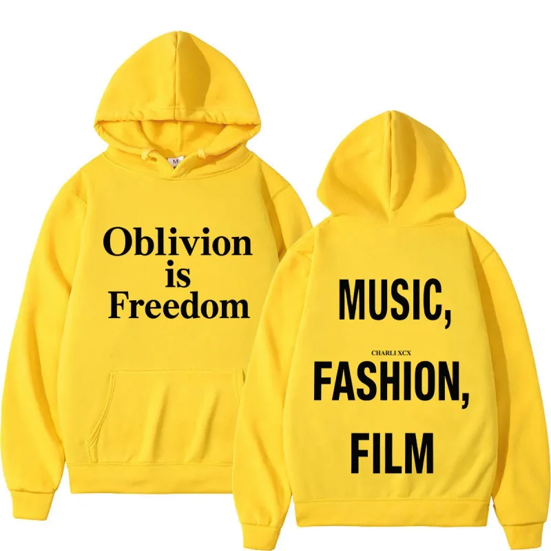 XCX Album Music Fashion Film Tour 2026 Print Hoodie Men Women Fashion Pullover Casual Hip-hop Sweatshirt Fan Gifts — image 9