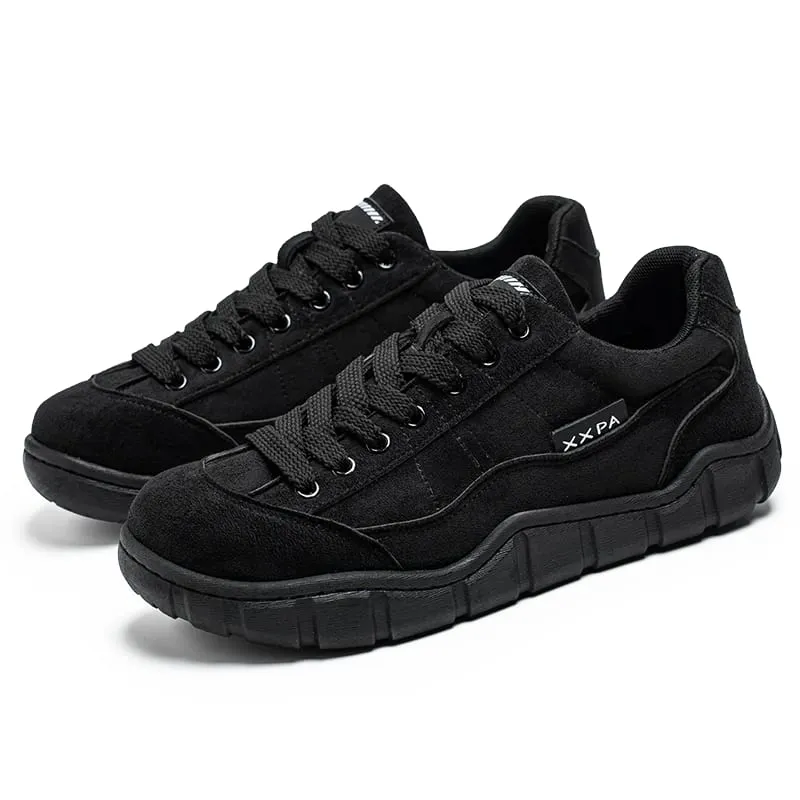 Men's Shoes Autumn New Retro Casual Sports Sneakers Non-Slip Soft Sole Wide-Toe Trendy Shoes
