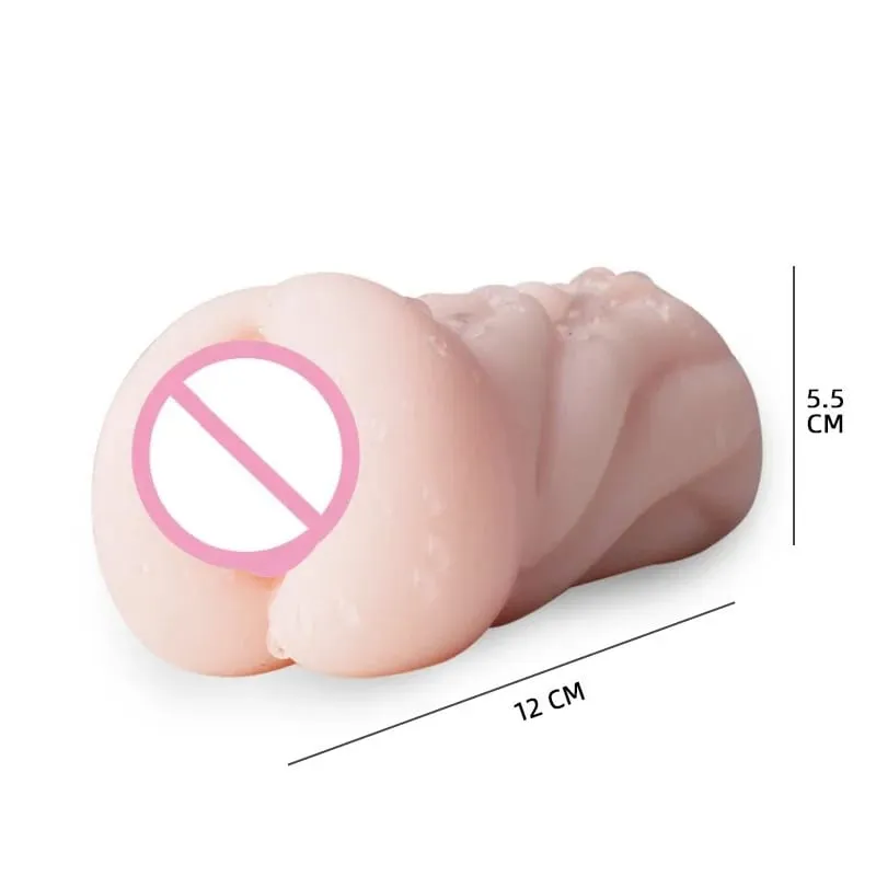 Soft TPE Male Masturbation Cup – Realistic 3D Lips Oral Training Reusable Aircraft Cup Adult Sex Toy for Men Massager Pleasure — image 5