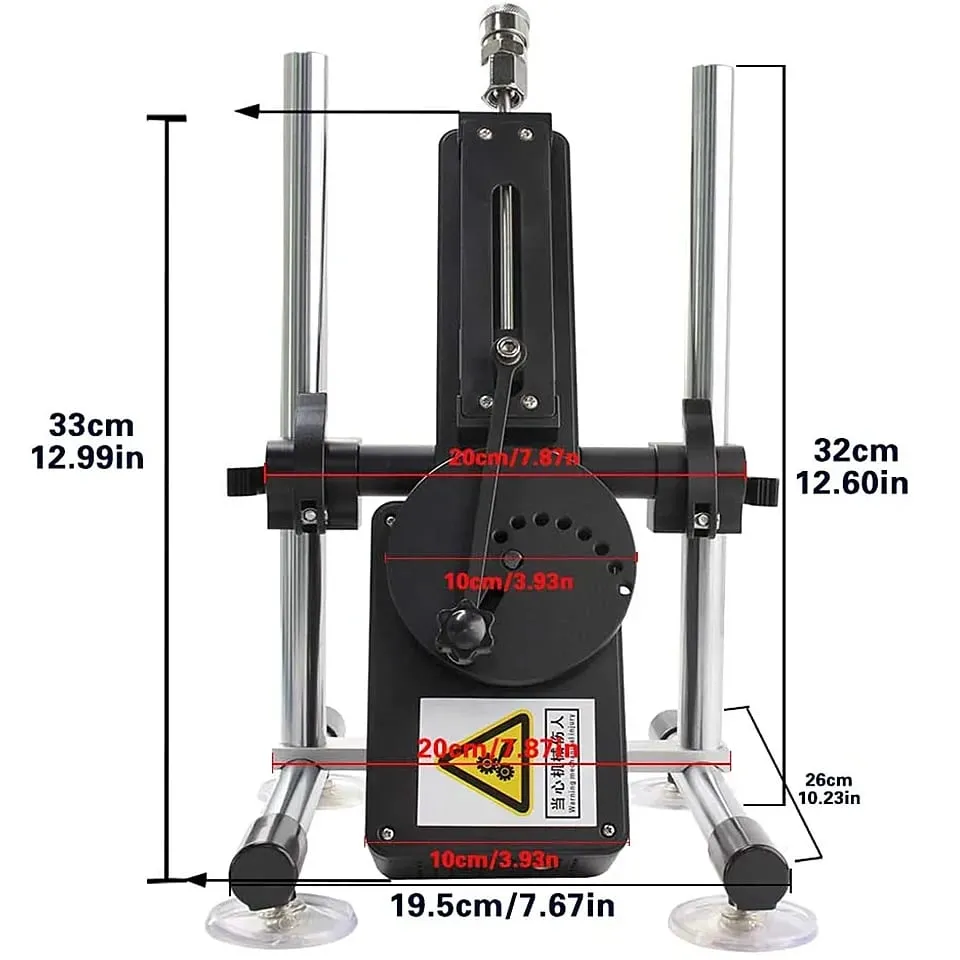遠端和應用程式控制性愛機器,帶有假陽具和 Vac U 鎖,適用於男性和女性 20 種模式穩定的愛情機器靜音振動器 — image 2
