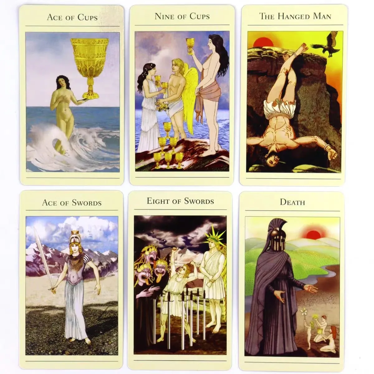 Mythic Tarot Deck 78 Cards New Greek Mythology Tarot Cards English Divination Oracle Cards Fortune Telling Board Game — image 6