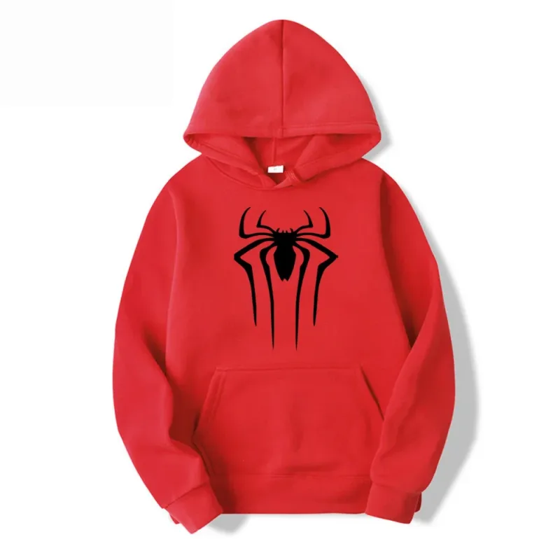 Latest Fashion Men's and Women's Hoodies Casual Hoodies Unisex Trendy Printed Spider Pattern Hoodies — image 5