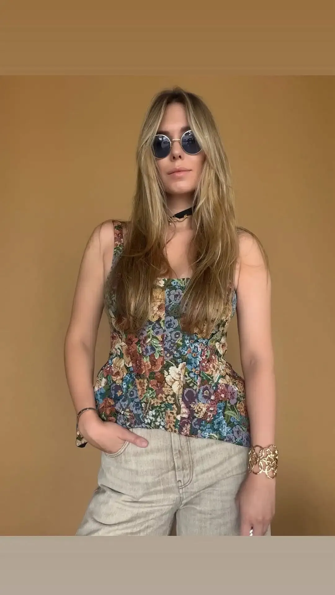 Vintage Floral Off-shoulder Corset Cami Top Women Square Neck Peplum Sleeveless Slim Fit Tank Blouse New Summer Vacation Outfits