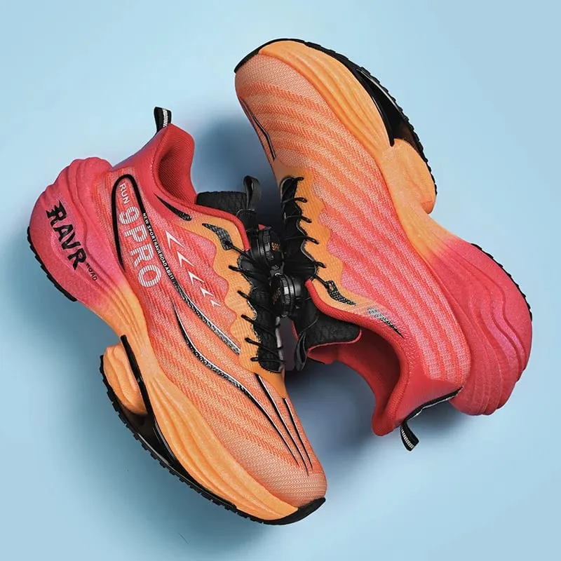 Men's New Sneakers Carbon Plate Cushioning Running Shoes 9PRO MAX Jogging Breathable Mesh Non-Slip Outdoor Shoes Off-road Shoes — image 12