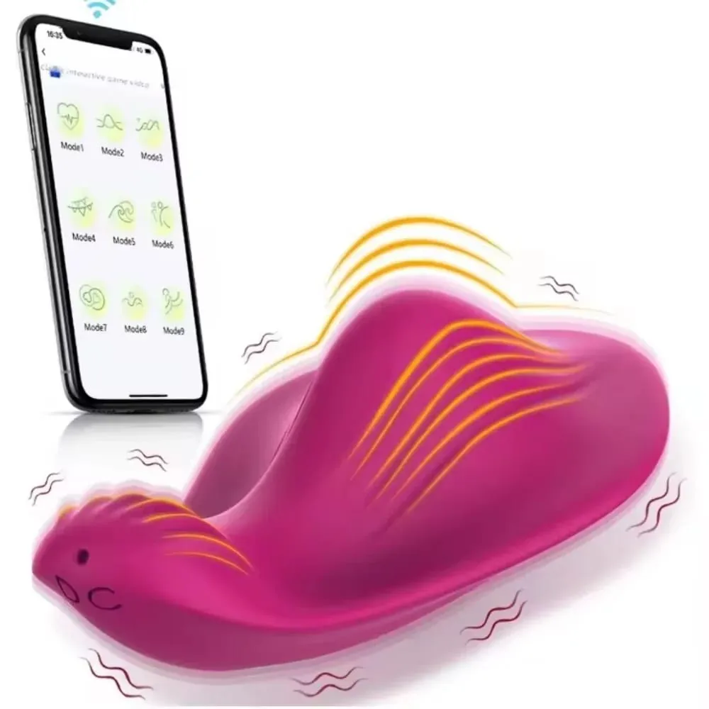 Wearable Bluetooth Control Vibrator for Women Remote Control G Spot Clitoris Stimulator Vagina Massager Sex Toy for Women Couple — image 1
