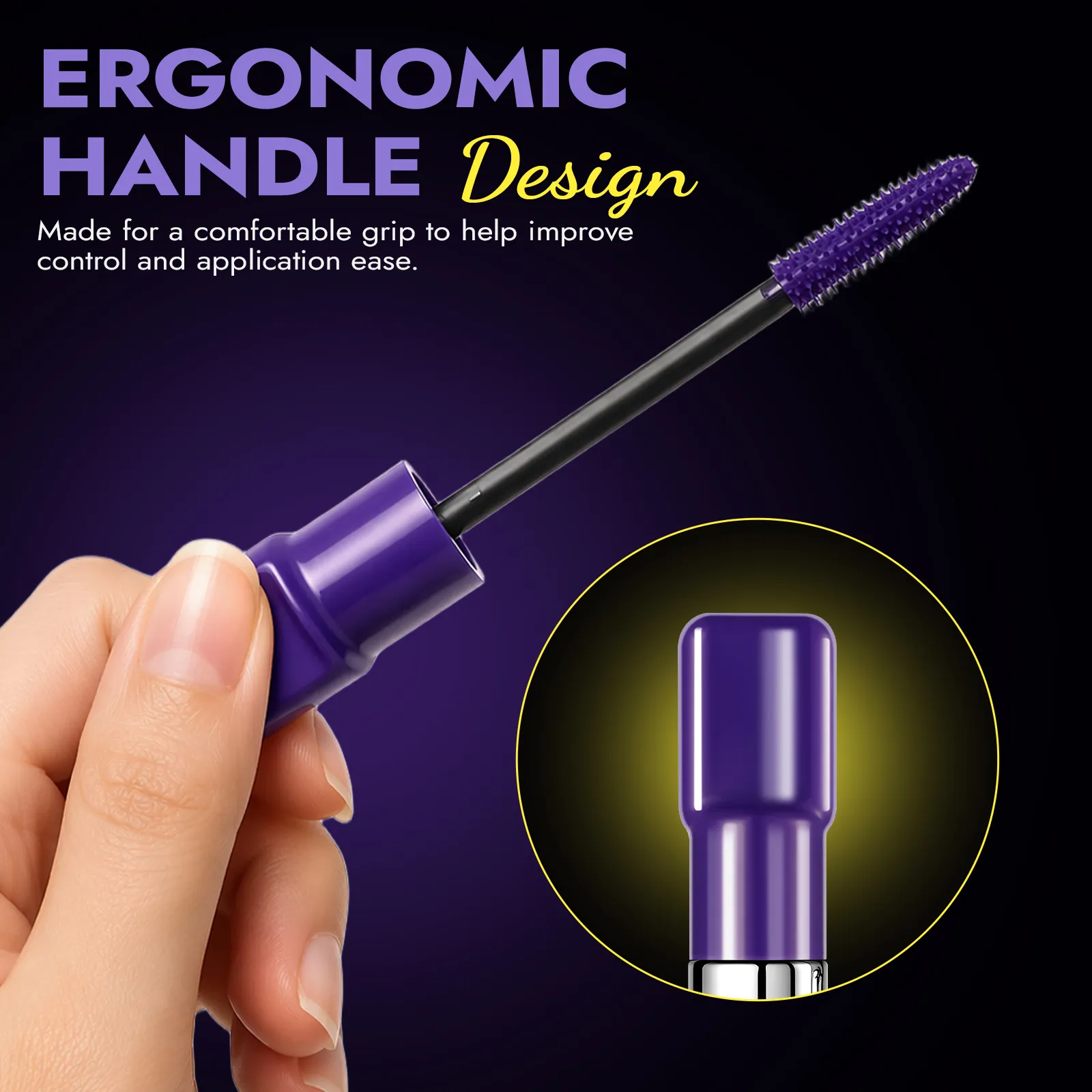 Silk Fiber Matte Blue Mascara Berus Besar Berwarna-warni Memanjangkan Bulu Mata Kalis Air Tahan Air Cepat Kering GreenPink Curling Mascara Makeup