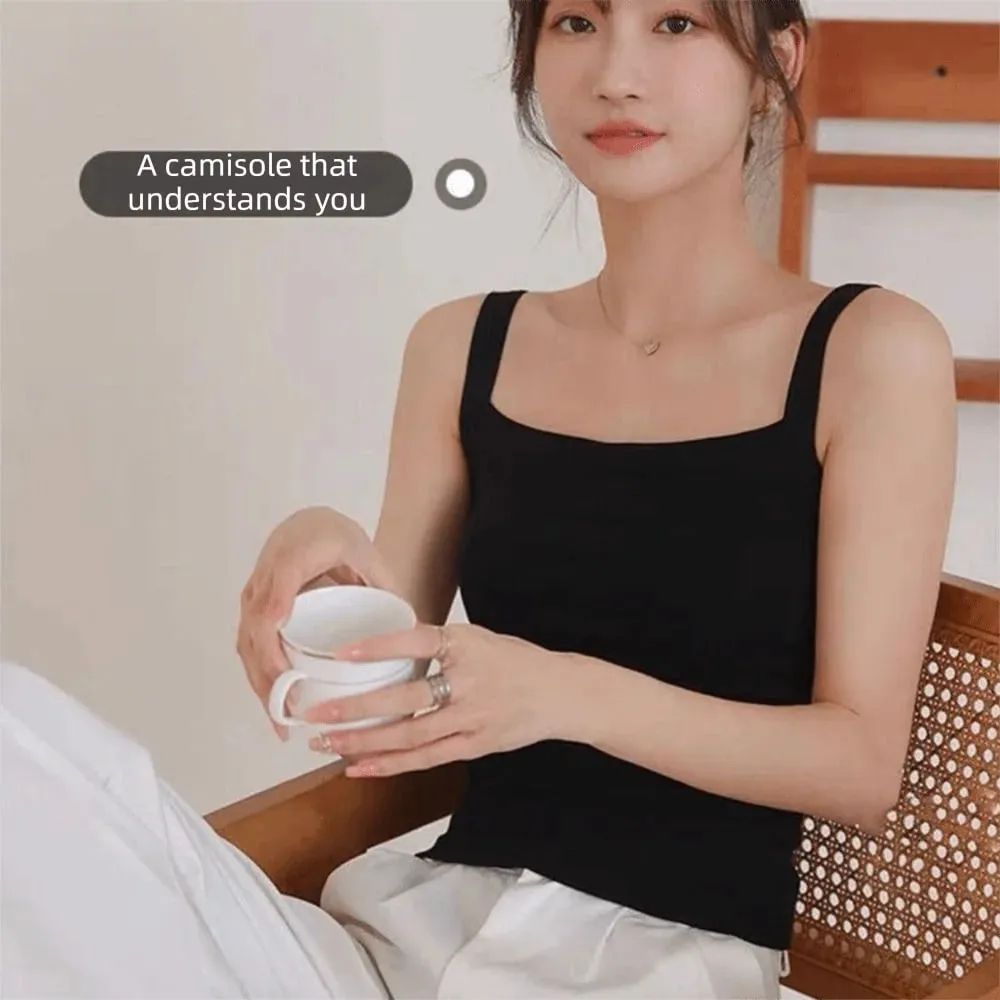 Casual Sleeveless Summer Tank Tops Slim Underwear Cami Top Shirt Camisoles Vest Corset Sports Activities — image 3