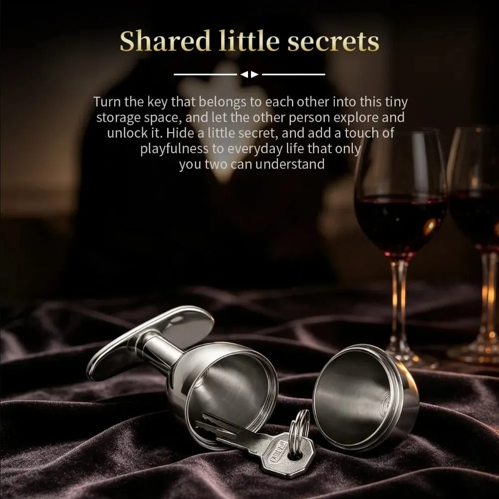 Stainless Steel Egg Anal Plug Wearable Butt Plug Hollow Detachable Used To Hide Keys Storage Adult Game Sex Toys for Woman Men — image 2