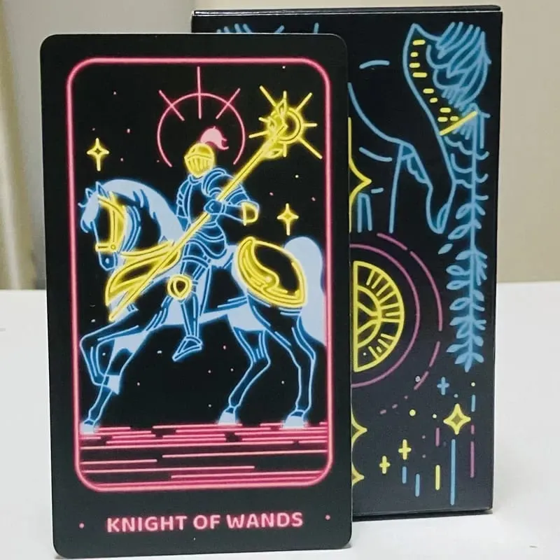 Cartes de Tarot minimalistes et simples, 78 jeux de société, Divination, destin, édition anglaise, Oracle, jeux de Table pour fête