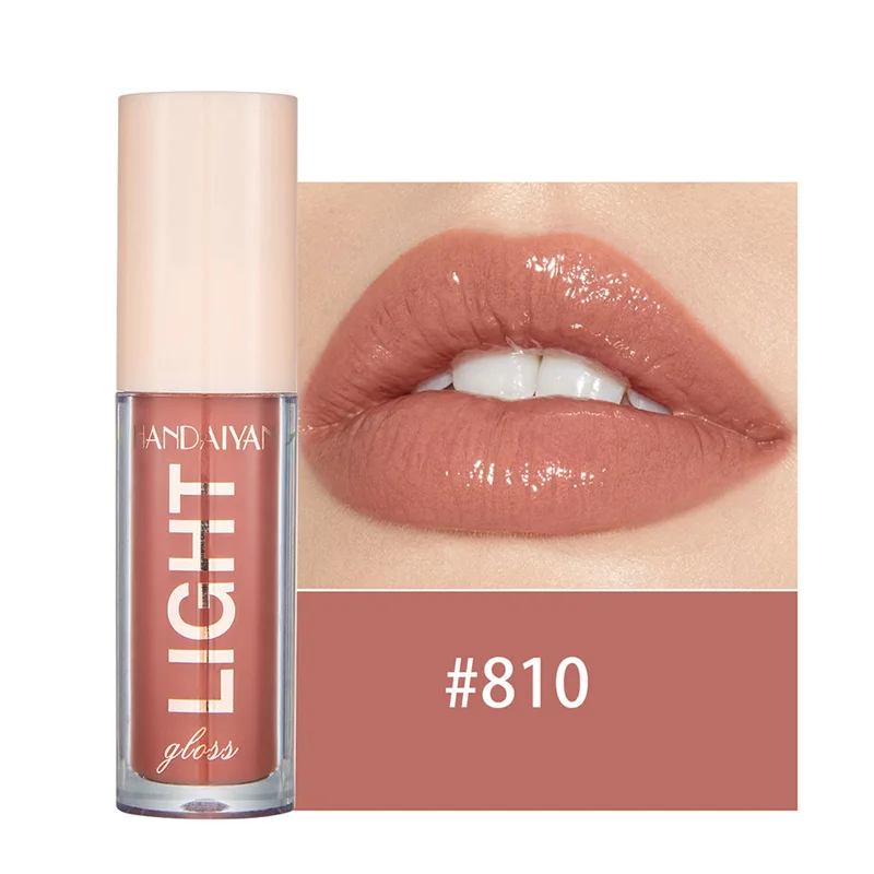 12 barev Mirror Pearl Lesk na rty Dlouhotrvající hydratační lesk Glitter Lip Glaze Vodotěsné sklo Tekutá rtěnka Dámský make-up — image 13