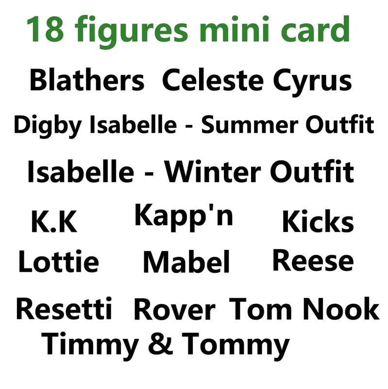 linkage card series 1 to series 5 Sanrio S1 to S6 card NTAG215 NFC Printing animal Card Work for NS switch — image 37