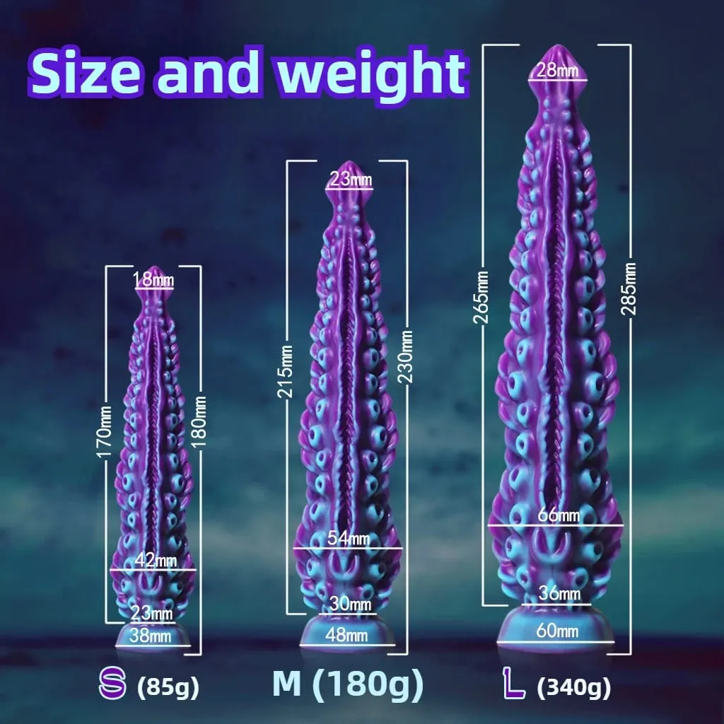 Fantasy Octopus Tentacle Anal Dildo Long Penetration Plug Realistic Gspot Stimulator Anal Dilator Sex Toy 18+ — image 5