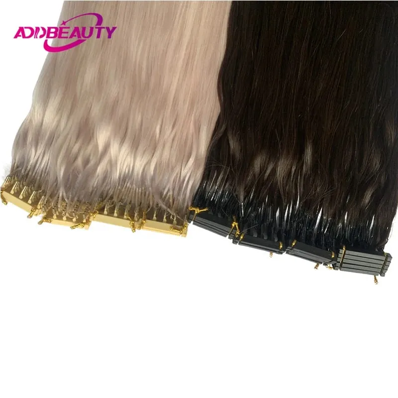 Straight 6D Hair Extensions Human Hair High Quality Real Virgin Human Hair Invisible Human Hair Extension Second Generation 6D