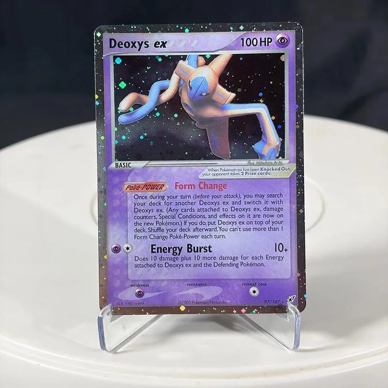 Proxy Cards EX Series Rayquaza Gold star Charizard Gengar Pikachu Hobbies Hobby Collectibles Game Collection Anime Cards — image 34