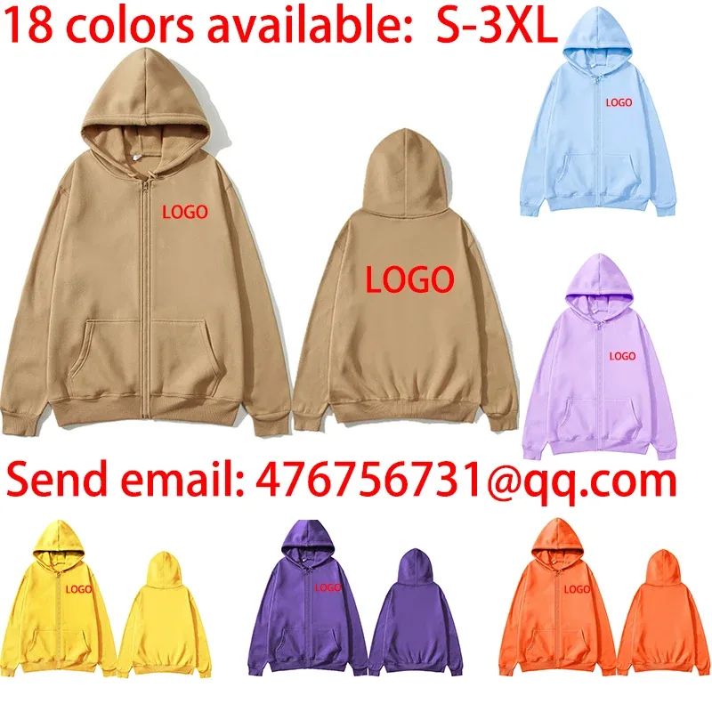 Fashion Casual Black Gray Blue Zipper Hoodie Hip Hop Street Wear Sweatshirts Skateboard Men/Woman Pullover Hoodies Male Hoodie — image 6