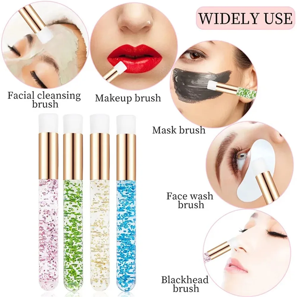 Libeauty Wholesale Eyelash Cleaning Brushes For Eyelash Extensions Glitter Lash Shampoo Brushes Nose Pore Cleansing Makeup Tool — image 4
