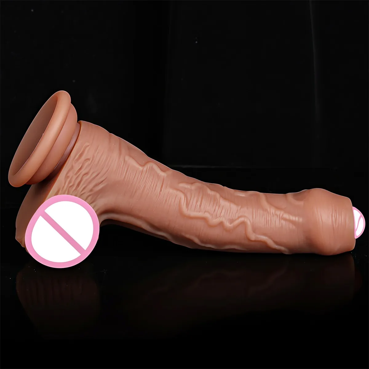 Levné Soft Cock Realistický popruh Velký Dildo Pocit kůže Malý Penis Dvojitá silikonová přísavka Dick Gay Anální sexuální hračky Muži Ženy