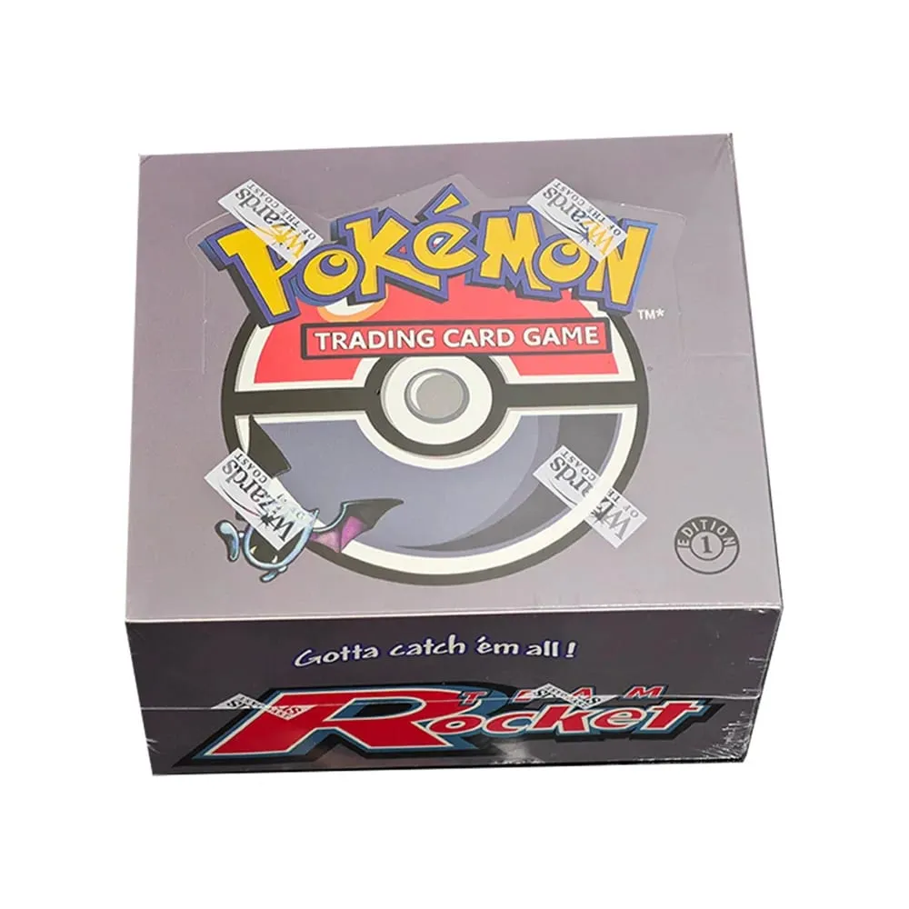 Pokemon EX Team Rocket Returns Booster Box PTCG Cards board game Collection Anime Booster Pack Blind Cards PKM Toy Gifts — image 4