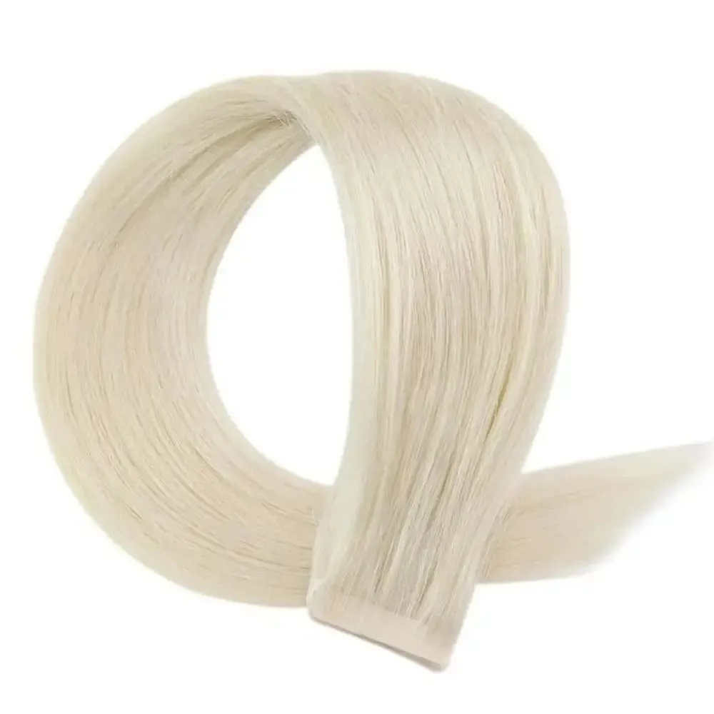 [12 miesięcy] Ugeat Virgin Injection Tape Extension Noś niewidoczną platynową blondynkę klasy 10A Trwała trwałość