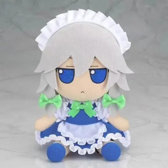 20cm Touhou Project Λούτρινη κούκλα Fumo Komeiji Koish Sakuya Izayoi anime περιφερειακά ragdolls Cosplay Χειροποίητα προσαρμοσμένα δώρα — image 11