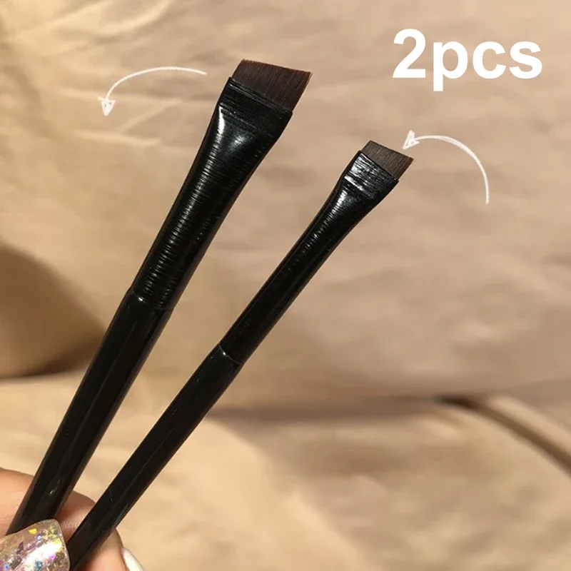 2/6/10PCS Eyes Makeup Brushes Set Professional Soft Precision Eyeshadow Eyeliner Eyebrow Brush Women Facial Beauty Cosmetic Tool