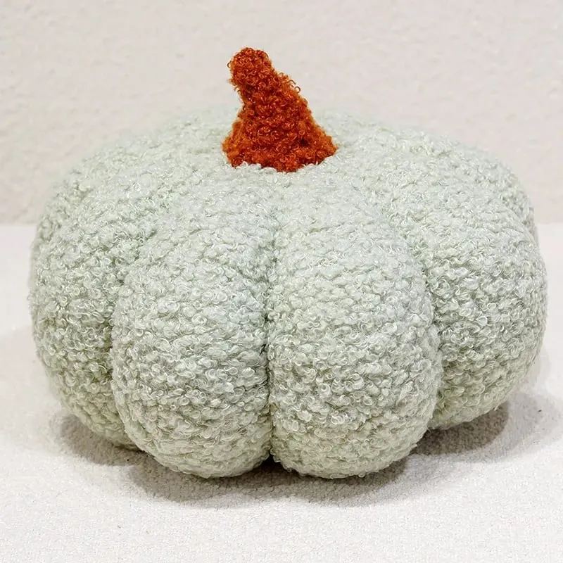 Multicolor Pumpkin Plush Pillow Soft Stuffed Pumpkin Cushion Home Decoration Cute Plush Toy Halloween Gift Bedside Bed Cushion