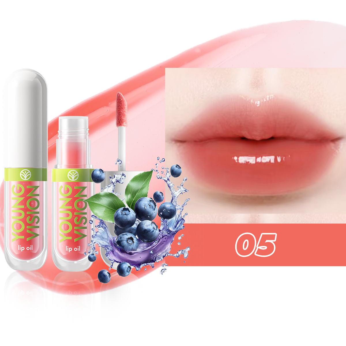 6 brilho labial que muda de cor, aroma frutado, hidratante e de longa duração, hidratação suave, tonalidade labial ativada por temperatura