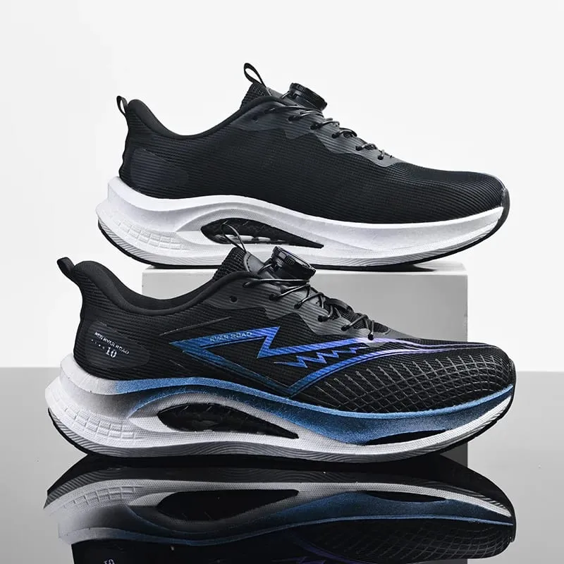 Men Sports Running Shoes Marathon Air Cushion Breathable Lightweight Comfortable Women Outdoor Athletic Jogging Tenis Sneakers