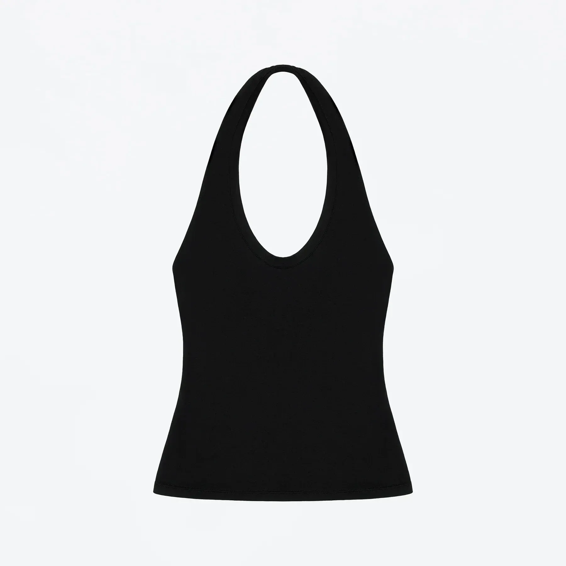 Tank Halter Neck Camisole High Elasticity Slim Fit Backless Top U-Neck Halter Backless Slim Fit Camisole Versatile Outerwear Base Shirt Spicy Girl Style Sleeveless Top