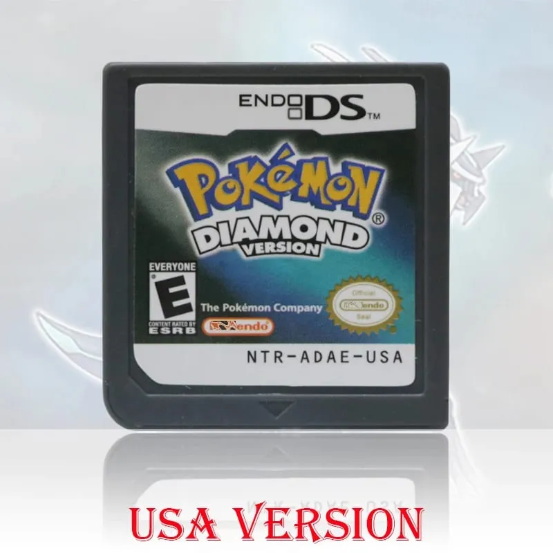 NOE/ESP/ITA/FRA/USA/EUR/AUS Version Pokemon HeartGold SoulSilver Platinum Diamond PearlVideo Game Card For DS 2DS 3DS Console — image 11