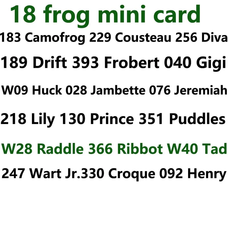 linkage card series 1 to series 5 Sanrio S1 to S6 card NTAG215 NFC Printing animal Card Work for NS switch — image 8