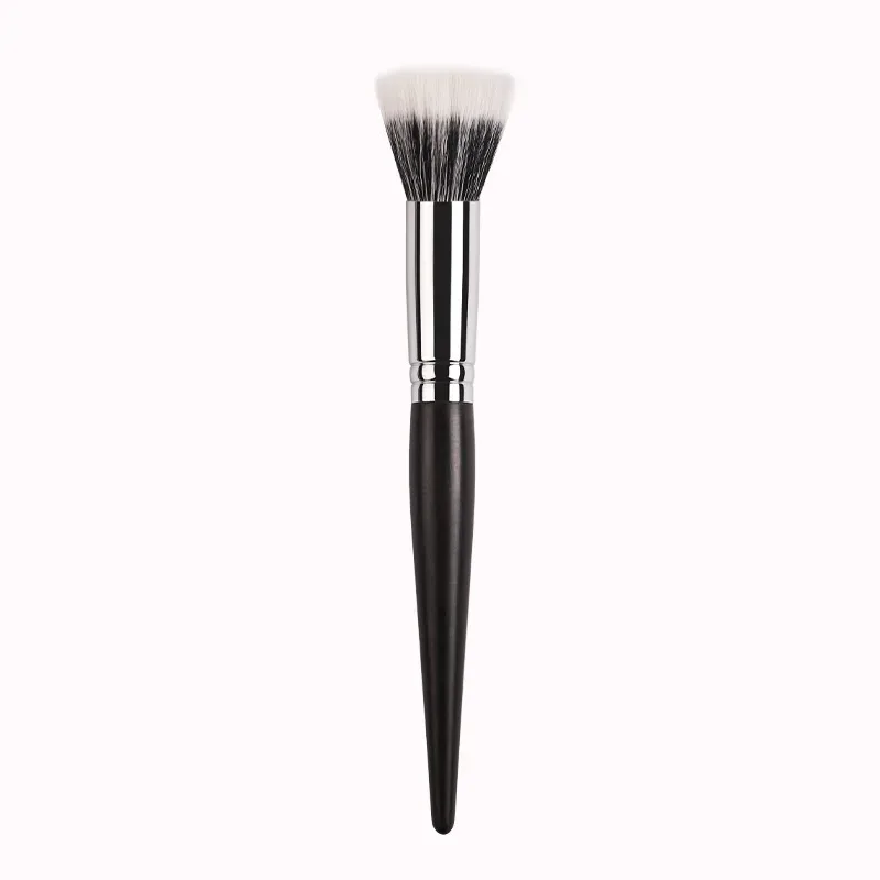 2 PCS Multitask Makeup Brush Professional Blush Contour Brush Soft Synthetic Fiber Make Up Brushes