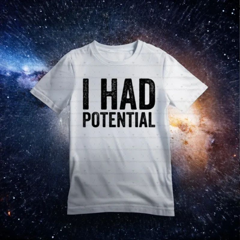 NEW Project Hail Mary - I Had Potential Graphic CAT Men T-Shirt Cotton Unisex O-Neck T-Shirt Men's Women Sweatshirt Men Hoodies — image 6