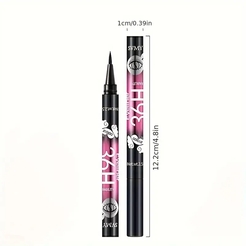 3pcs/5pcs Waterproof Black Eyeliner Pencils-Smudge-Proof Long-Lasting &Beginner-Friendly Eye Makeup — image 3