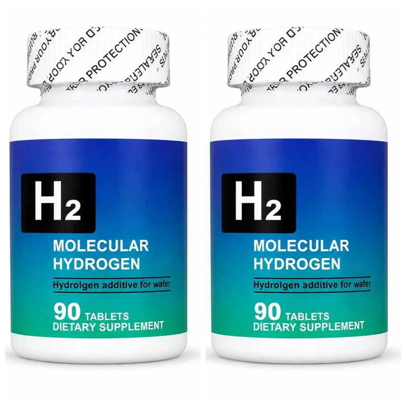 Molecular Hydrogen Tablets H2 Magnesium 80mg Antioxidant Energy Brain Health Unflavored Non GMO 90 Tablets Dietary Supplement — image 9