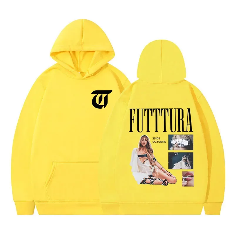 Singer TINI STOESSEL Futtura Album 2025 Tour Vintage Hoodie Men Women Fashion Pullover Casual Oversized Y2k Clothes Sweatshirts — image 9