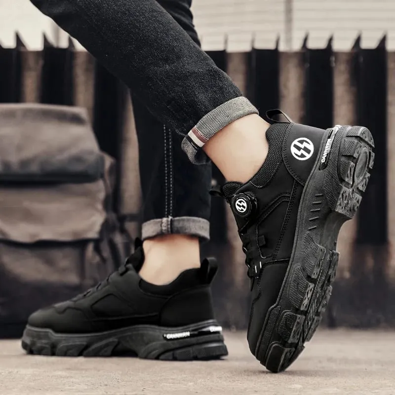 Men's casual sneakers four seasons soft-sole anti-slip breathable light outdoor racing running shoes fashion youth sports shoes — image 3