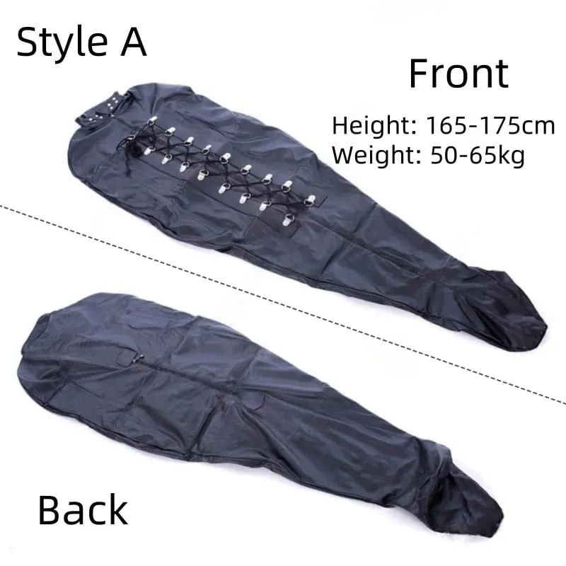 Erotic Games Full Body Restraint Costume with Elastic Arm Bondage Sleeping Bag for Couple BDSM Slave Training Sex Toys — image 9