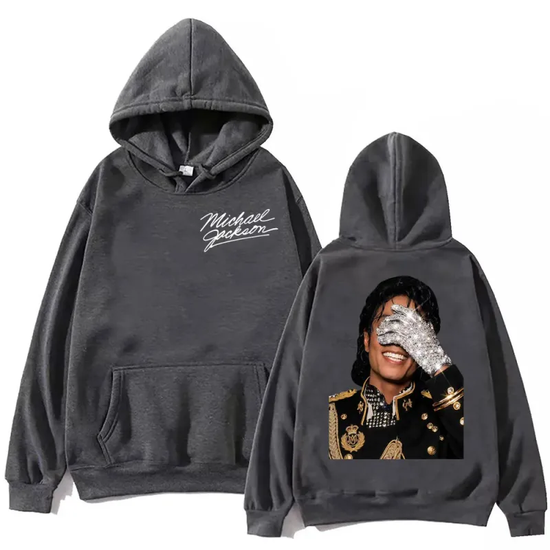 90's Classics Michael Jackson Hoodie Gothic Fashion Vintage Hooded Sweatshirts Men Women Punk Clothing Rock Pullovers Streetwear — image 6