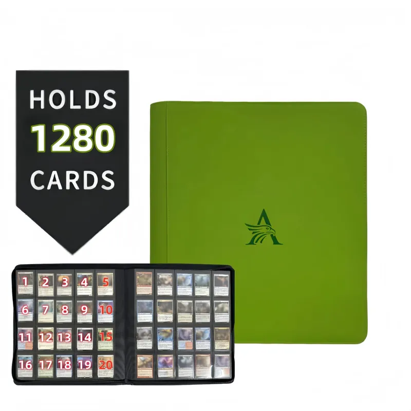 20 Pocket - Premium Trading Card Binder Holds 1280 Cards Ultimate Protection for TCG & Sports Cards. Collector's Dream 6 Colors — image 12