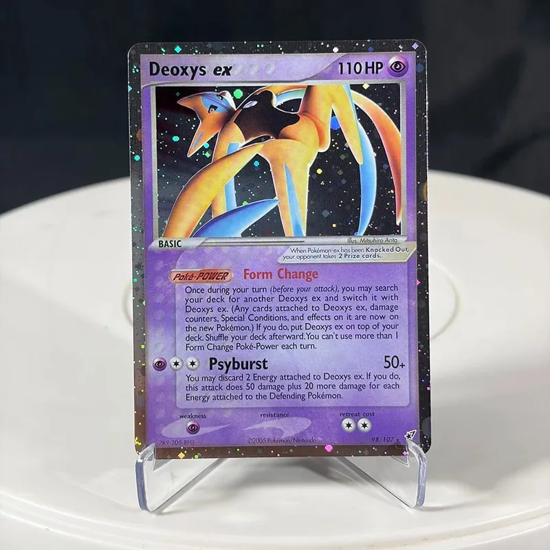 Proxy Cards EX Series Rayquaza Gold star Charizard Gengar Pikachu Hobbies Hobby Collectibles Game Collection Anime Cards — image 2