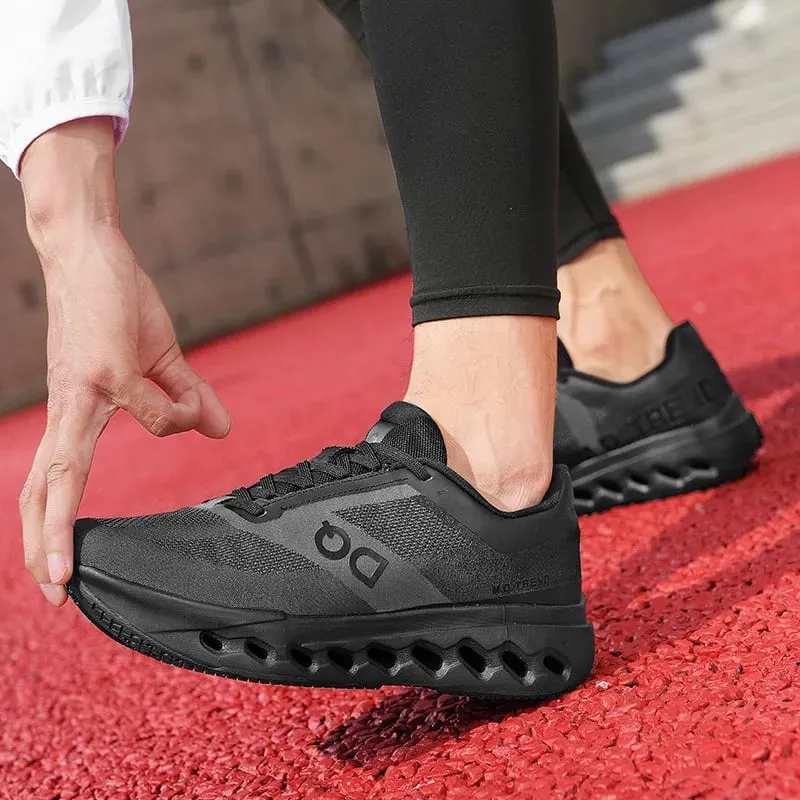 Men Sports Running Shoes Marathon Air Cushion Breathable Lightweight Comfortable Women Outdoor Athletic Sneakers Jogging Tenis — image 4