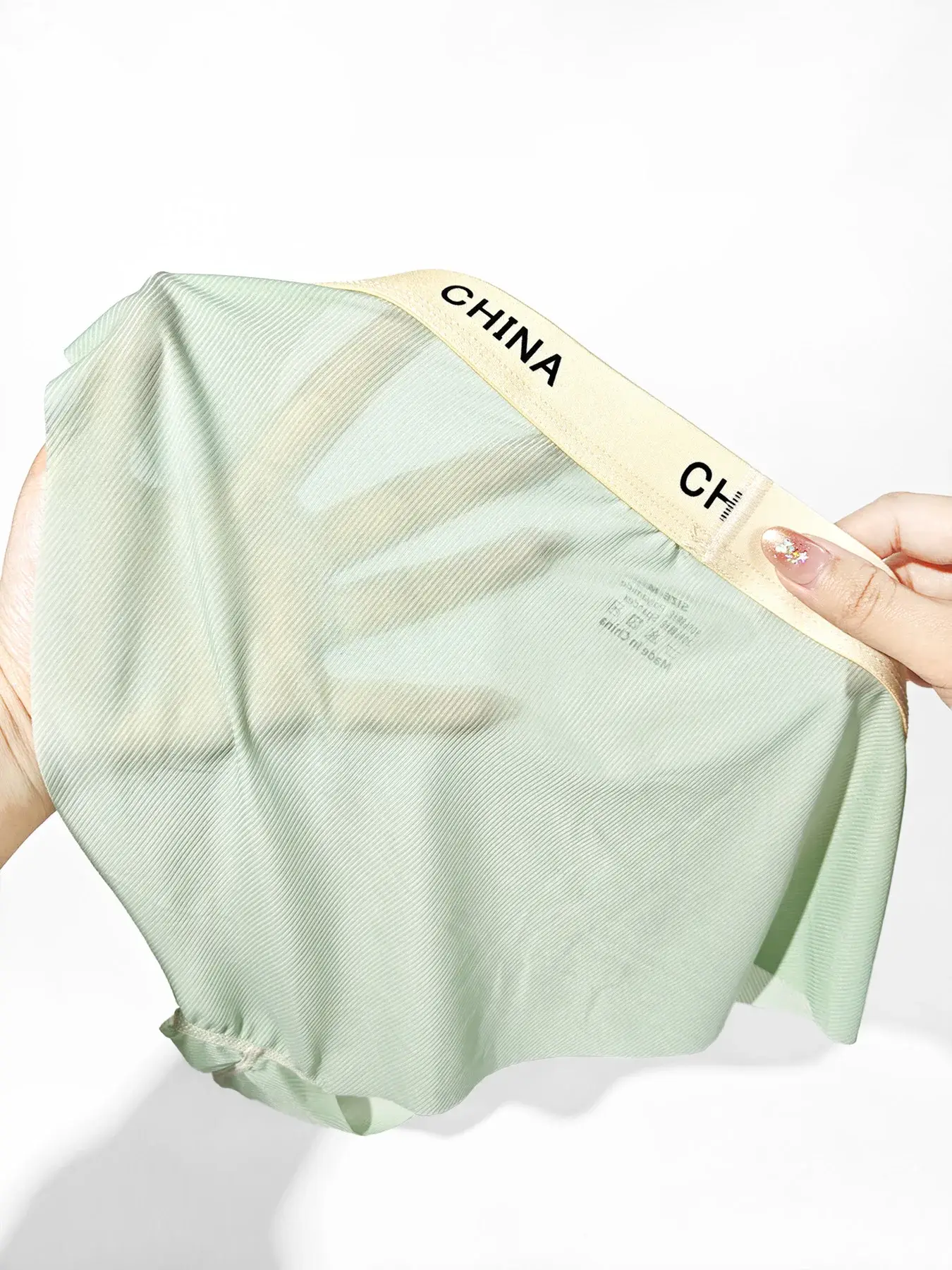 Men's Summer Ice Silk Triangle Boxer Shorts Breathable Sports Style Youth Underwear Soft Skin-Friendly Thin Briefs Fashionable — image 18