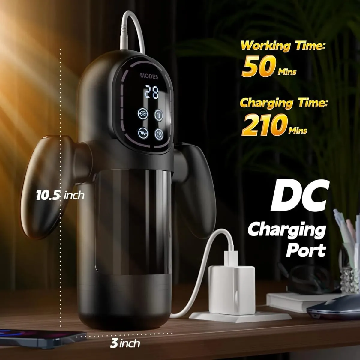 Automatic Male Masturbators Masturbation Cup Powerful Vacuum Sucking Blowjob High Speed Thrusting for Men Sex Machine Sex Toys — image 3