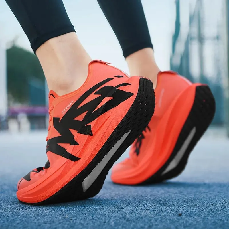 Men Running Shoes Air Cushion Jogging Shoes Carbon Board Marathon Sports Breathable Lightweight Women's Nonskid Casual Sneakers — image 6