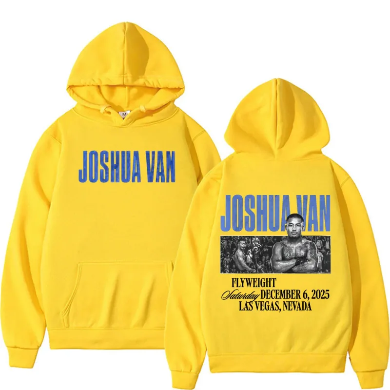 Joshua Van The Fearless Fan Gifts Hoodies Men's Clothing Violence Aesthetic Sweatshirt Casual Bodywarmer Fleece Hoodie Pullovers — image 11