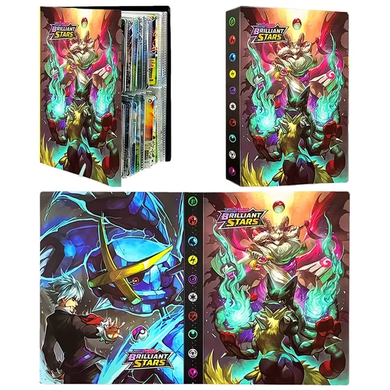 240/540PCS Pok é mon Cards Album Book Pokemon Game Charizard Card Album VMAX GX EX Holder Collection Binder Folder Kids Toy Gift