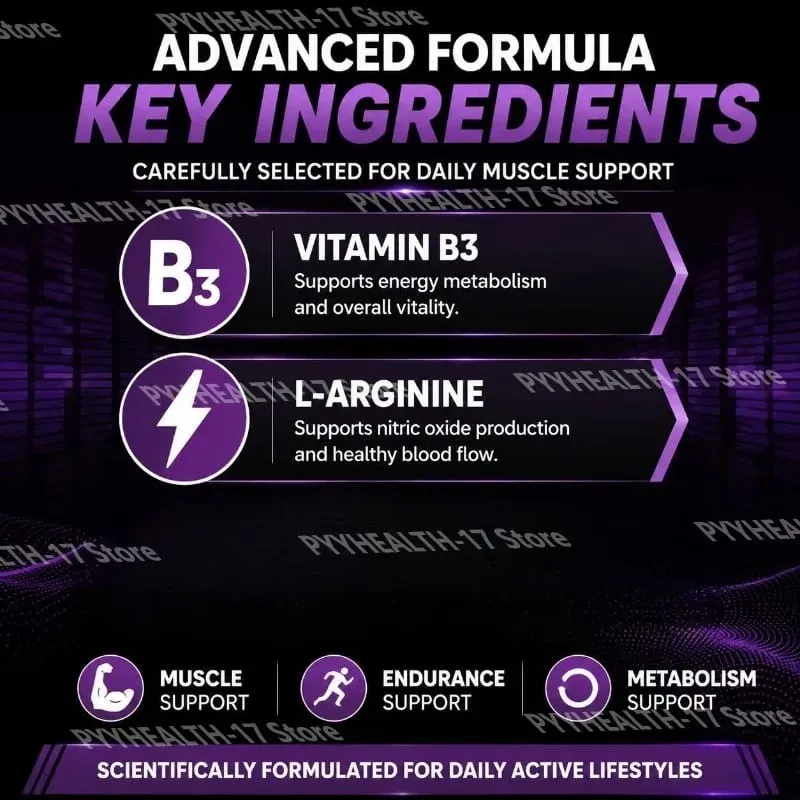 Spray muscular 191XT com vitamina B3 L-Arginina e extrato de Tribulus Terrestris para suporte muscular e resistência 30 ML — image 4